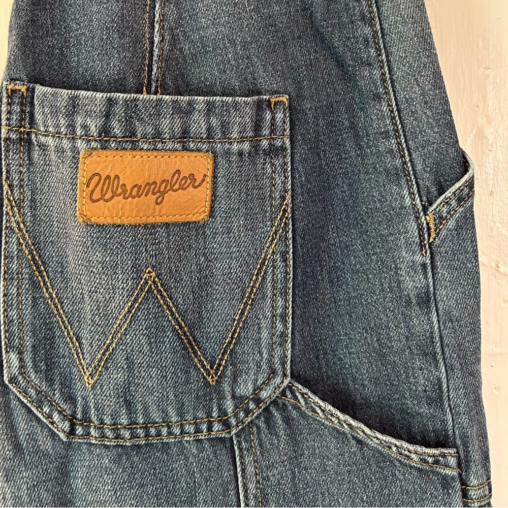 Wrangler Wide Leg Crop Utility Jeans
